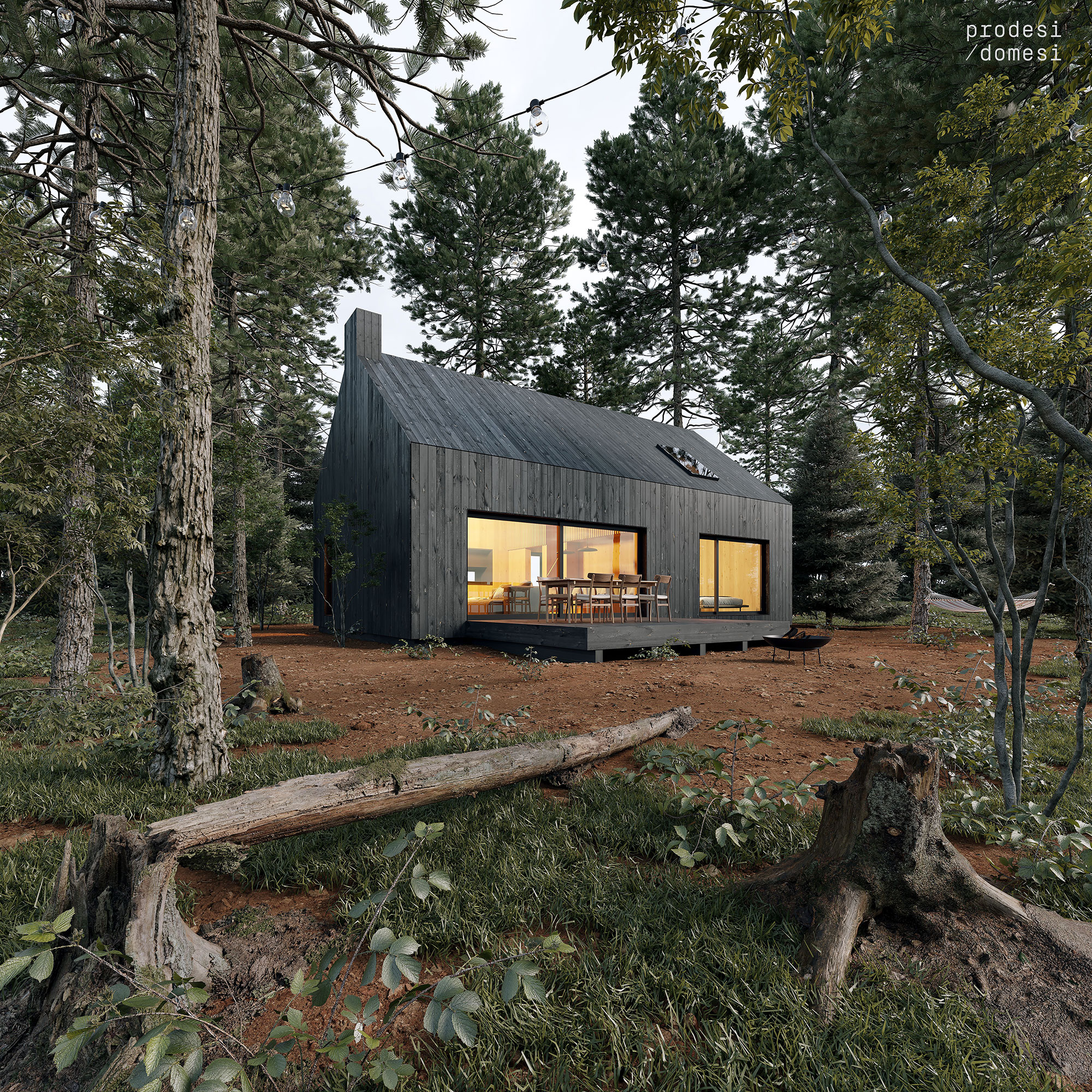 Evo — Typová dřevostavba – Rodinné domy, Prodesi/Domesi